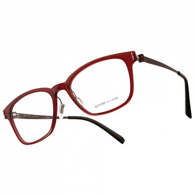 【VYCOZ】TOLY RED 百搭方框光學眼鏡 -INCLINE M系列