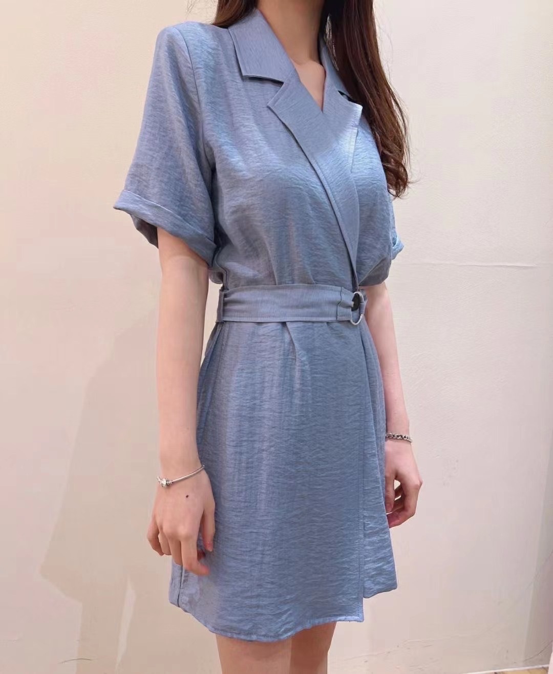 夏季棉麻連身短褲