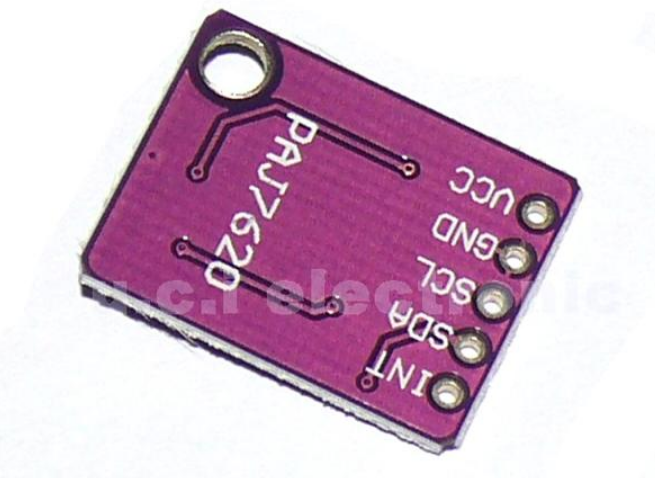 【UCI電子】(11-1) PAJ7620U2手勢識別感測器模組 內置9種手勢識別/IIC介面/智慧識別
