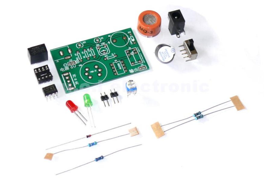 【UCI電子】(12-9) 酒精測試儀套件 MQ-3酒駕檢測儀 MQ-3模組酒精感測器 DIY散件