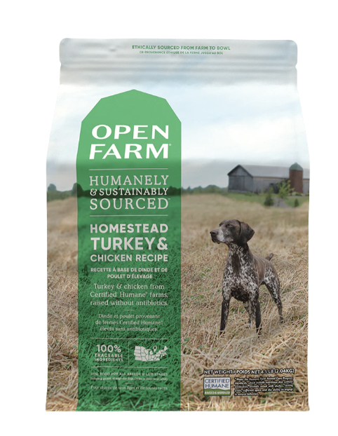 OPEN FARM  Homestead 火雞肉和雞肉狗乾糧 [4.5LB/12LB/24LB]