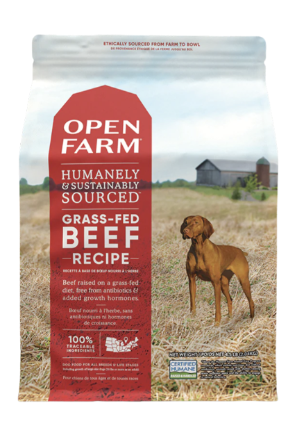 OPEN FARM 草飼牛肉狗乾糧 [4.5LB/12LB/24LB]