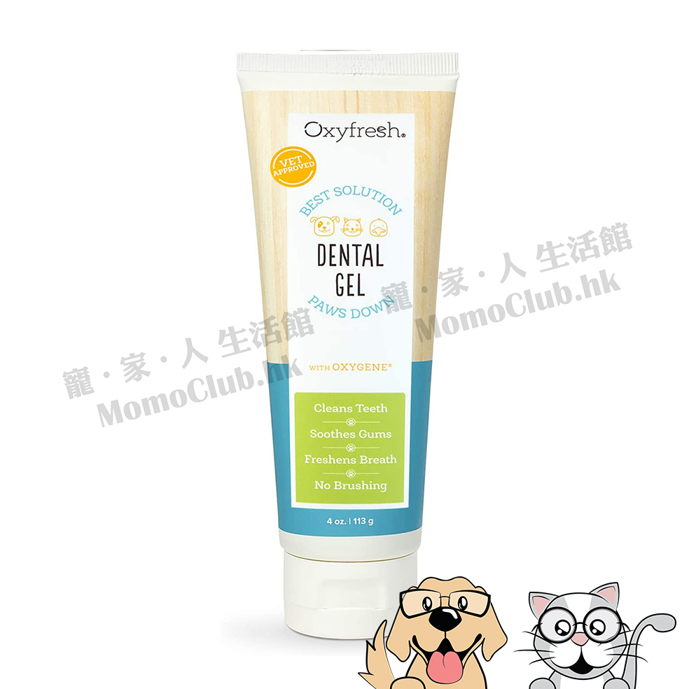 Oxyfresh – 除臭潔齒啫喱牙膏 113g [貓犬用]