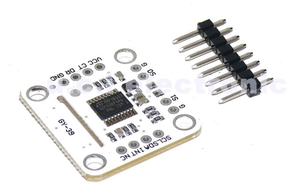 【UCI電子】(2-4) GY-39 高精度 MAX44009模組 串口光強度模組 光照度計