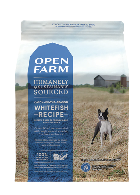 OPEN FARM  Catch-of-the-Season 白鮭魚狗乾糧 [4.5LB/12LB/24LB]