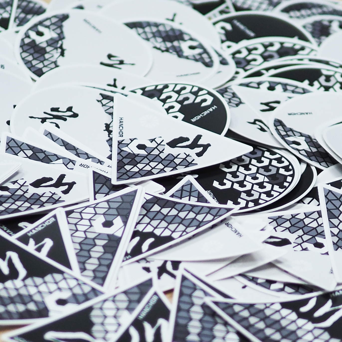 山岩川海防水戶外貼紙