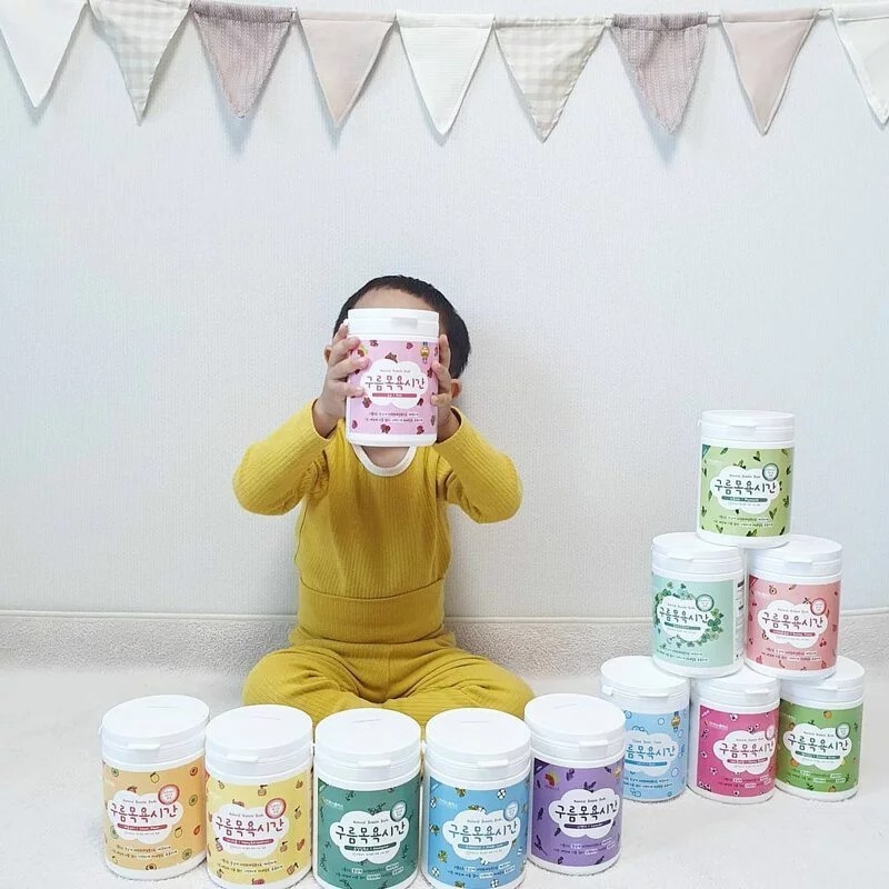 【韓國MISSPLUS】綿綿雲朵泡泡兒童入浴劑 (全12款)