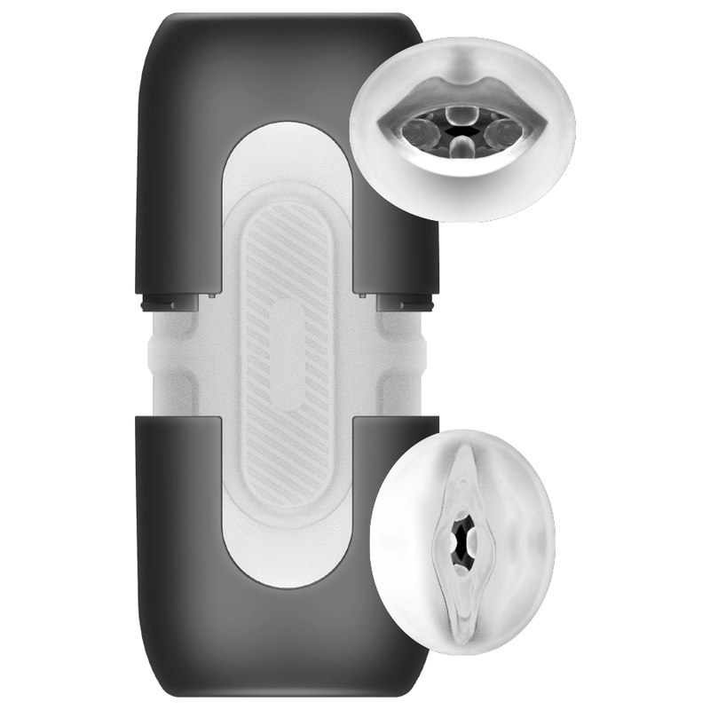 Jamyjob Turbo 雙穴飛機杯 透明