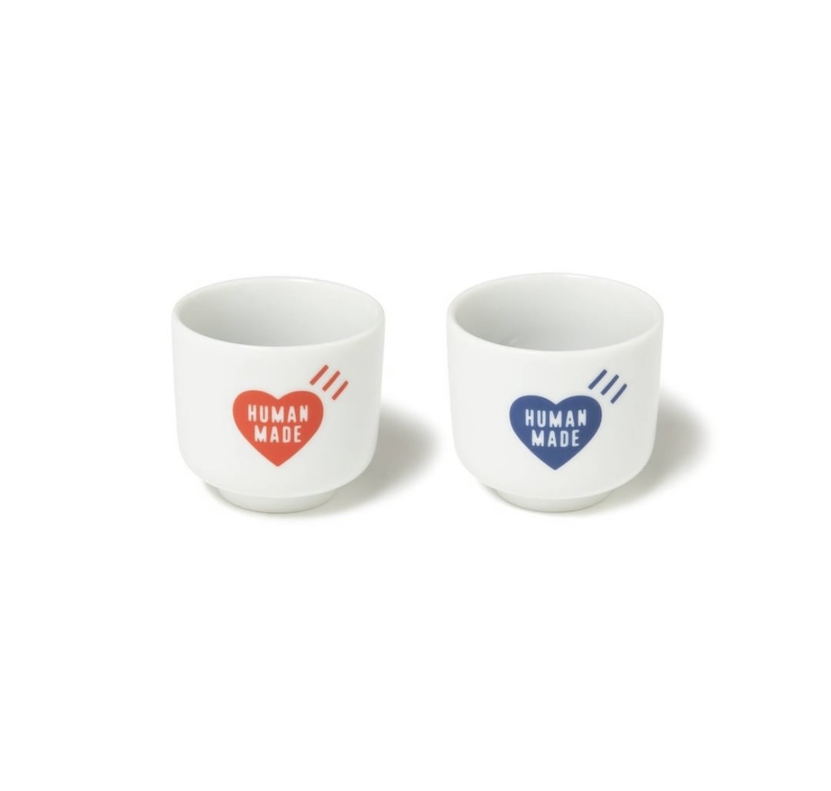 新品 HUMAN MADE SAKE CUP SET コップ セット 現貨┃日北製HUMAN MADE Sake Cup Set 一對愛心款清酒杯