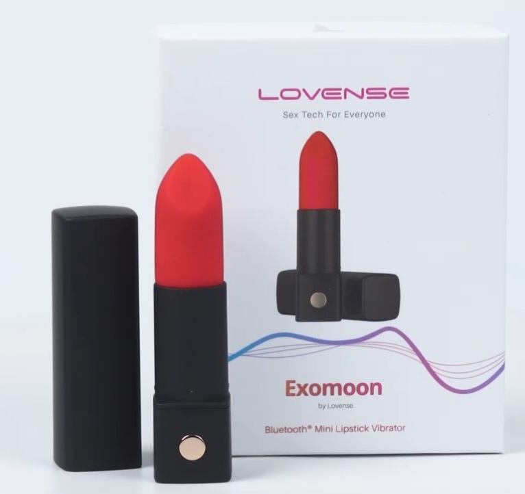 LOVENSE Exomoon 唇膏型震動器