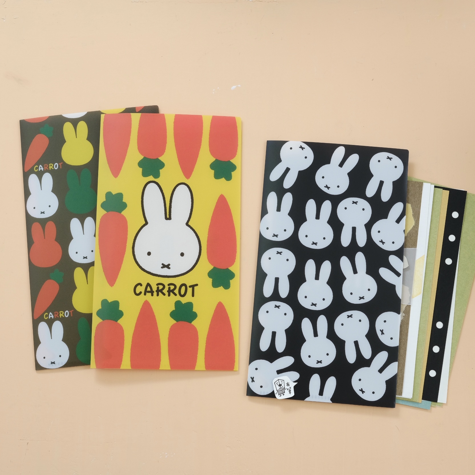 米菲兔 資料收納夾 口罩收納夾｜smallplanet miffy