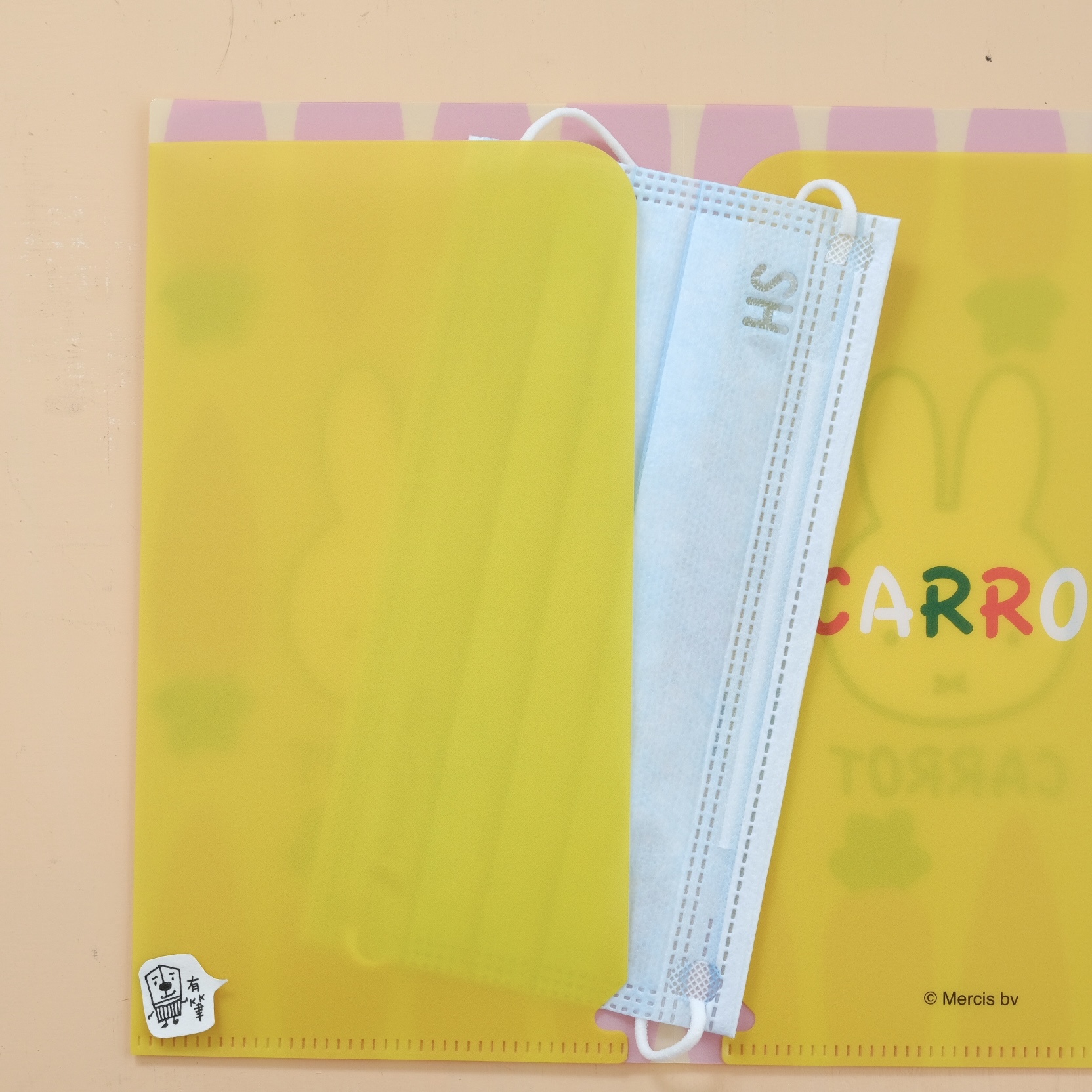 米菲兔 資料收納夾 口罩收納夾｜smallplanet miffy