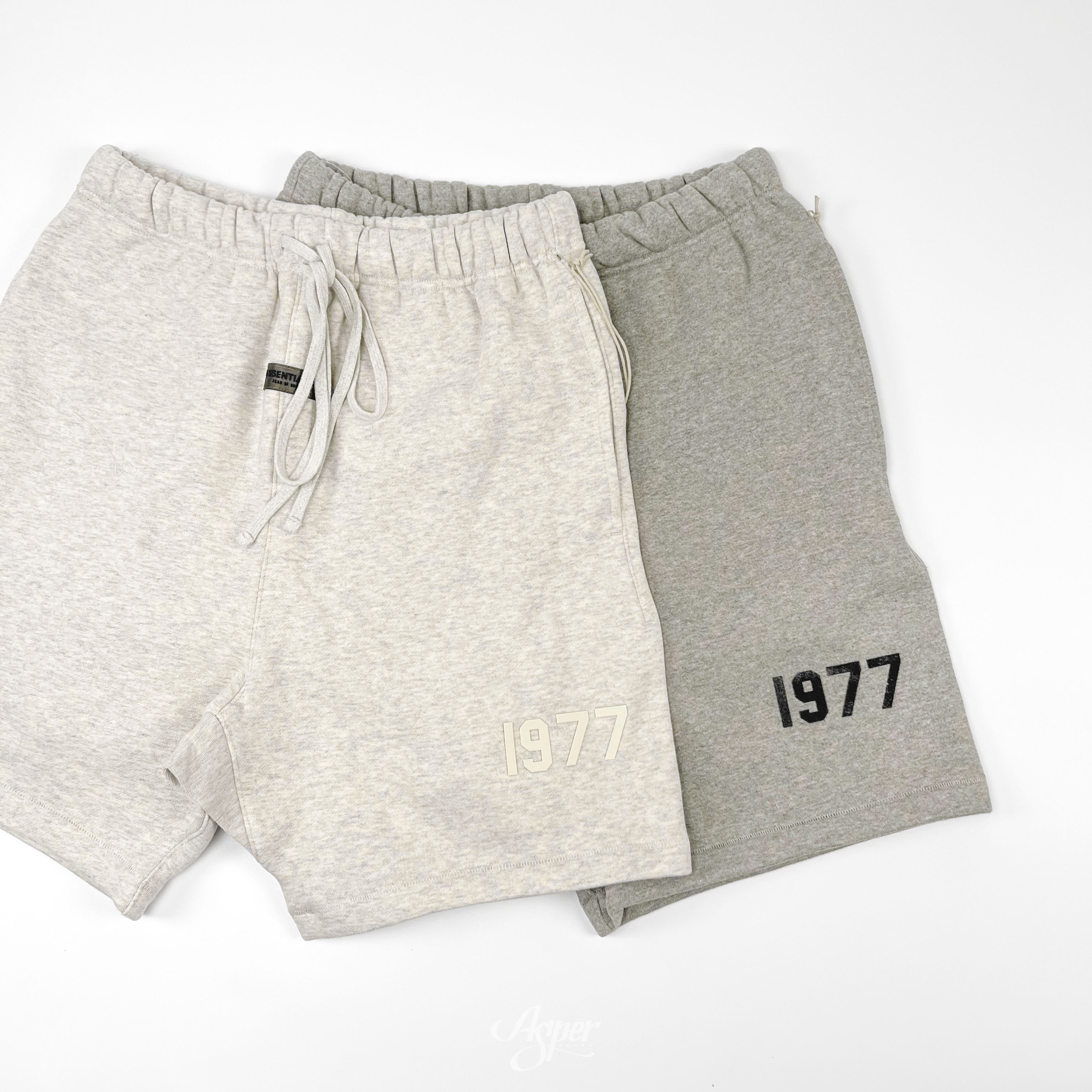 Fear of God Essentials Shorts FOG 1977 深灰色/燕麥色 棉褲 短褲160BT212003F/160BT212002F