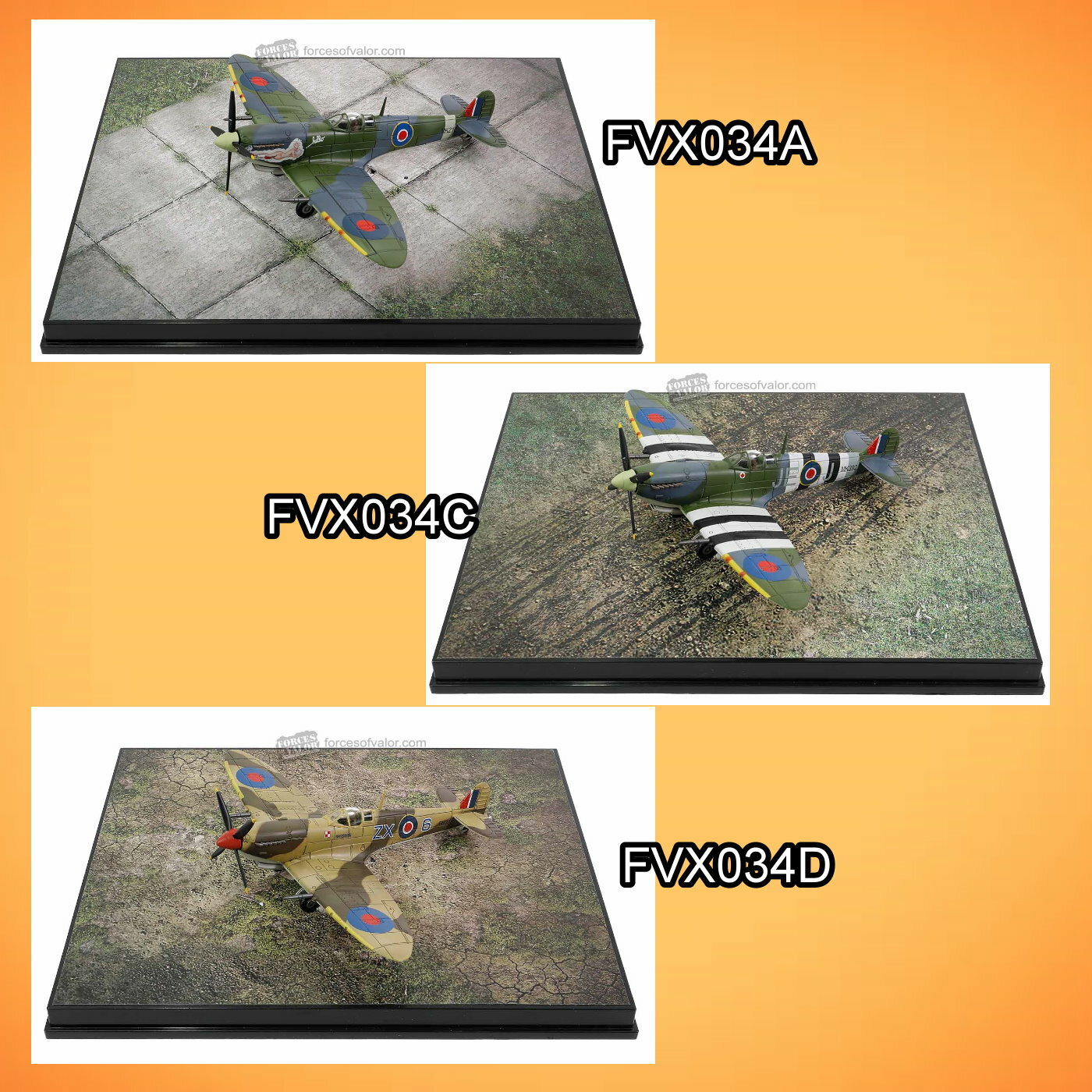 Force of Valor : 1/72 超級馬林噴火 MK IX (自選)