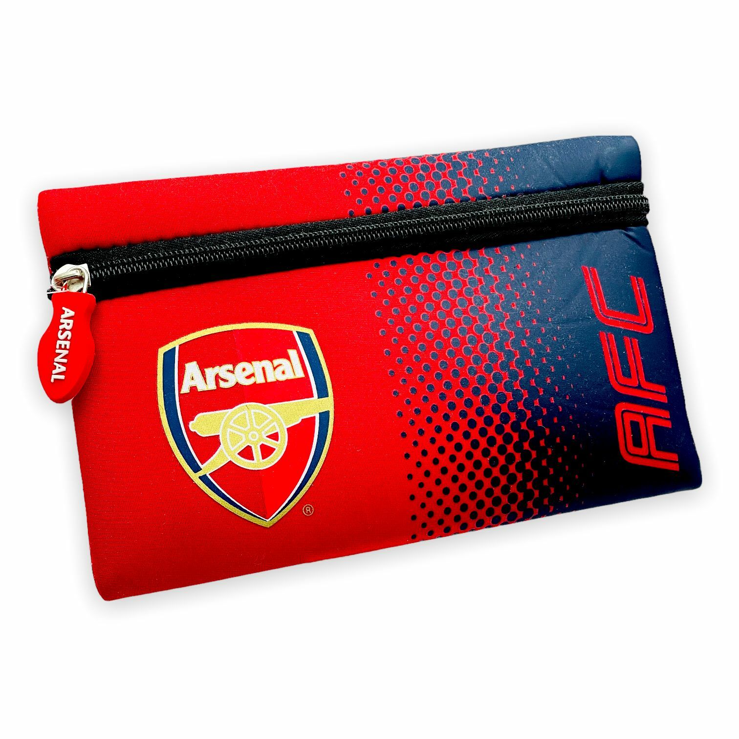 阿仙奴紅藍色筆袋