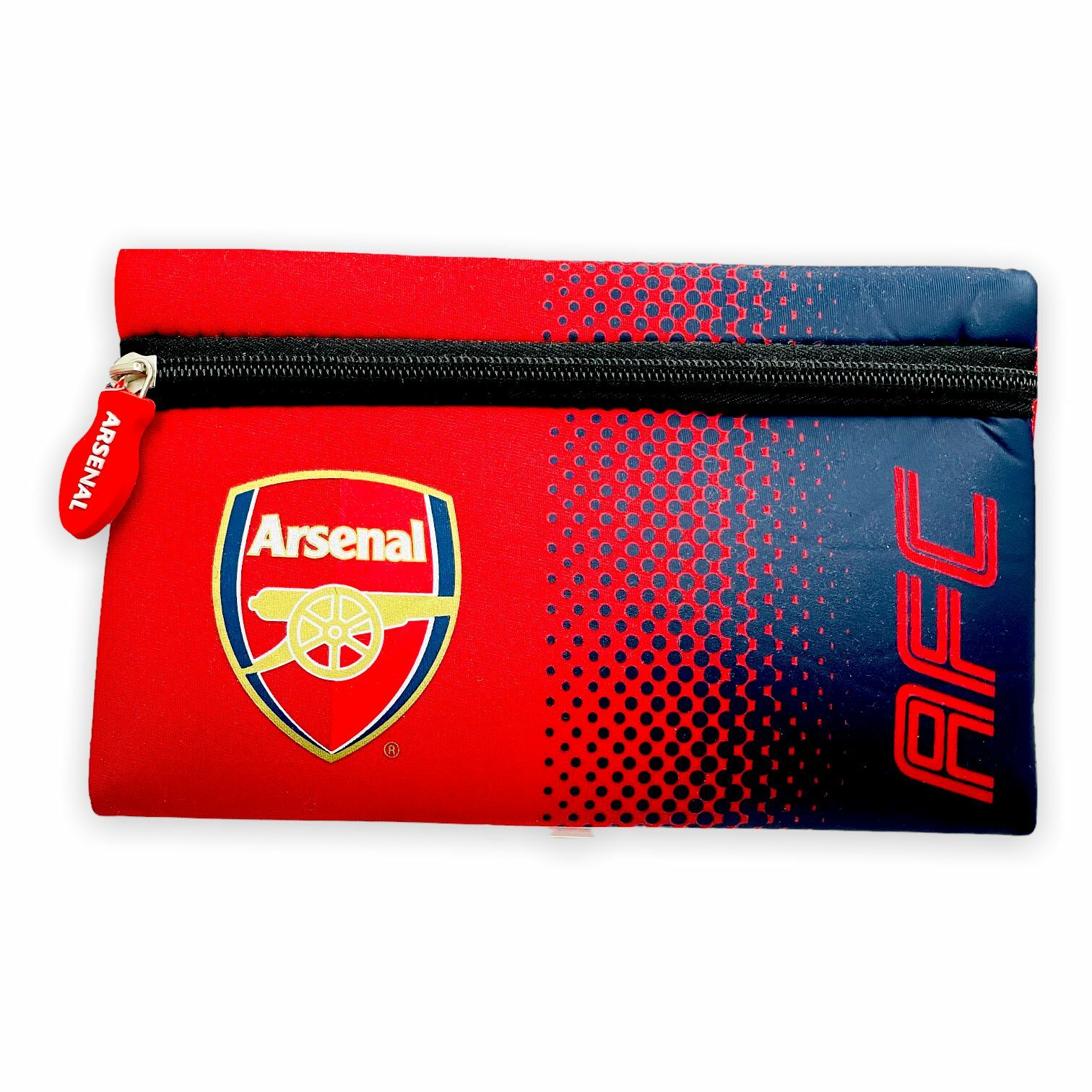 阿仙奴紅藍色筆袋