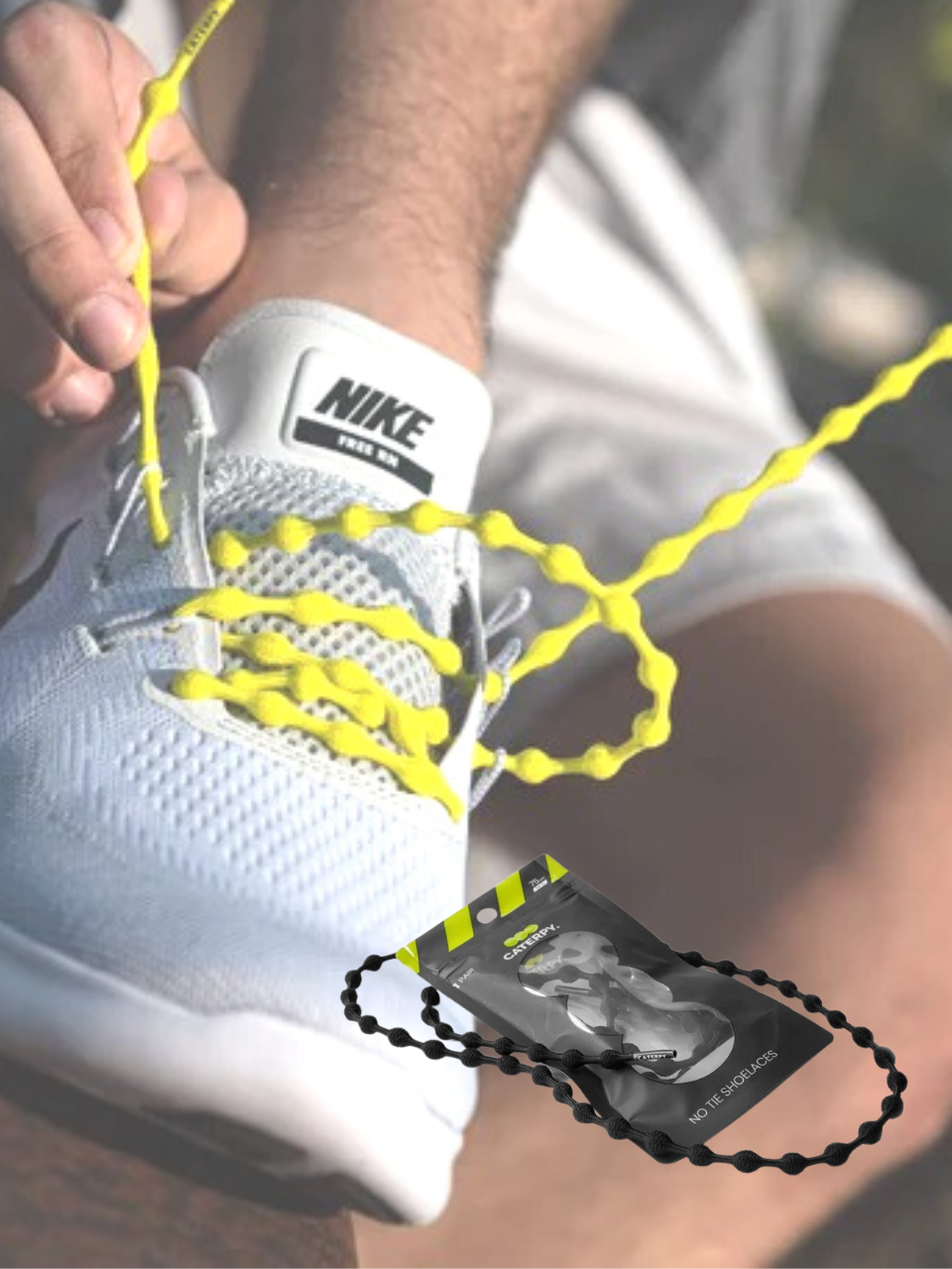 CATERPY RUN 運動免綁波波鞋帶（一對）