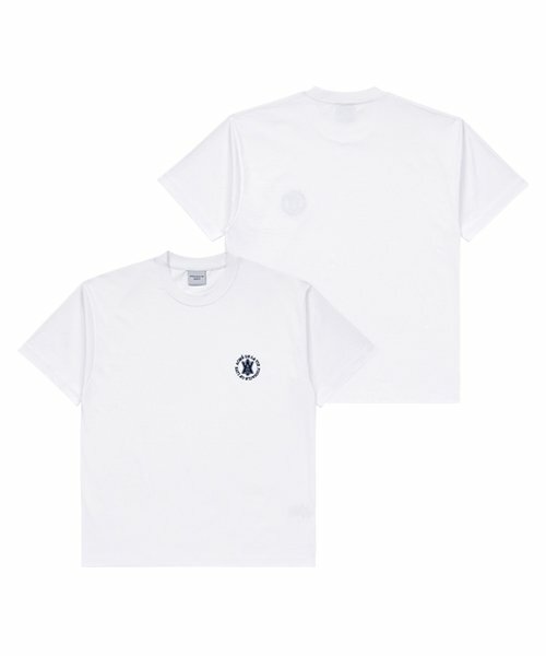 ACME DE LA VIE A LOGO EMBLEM 刺繡 女 基本款  白 ADLV-22SS-SSLALE-WHT