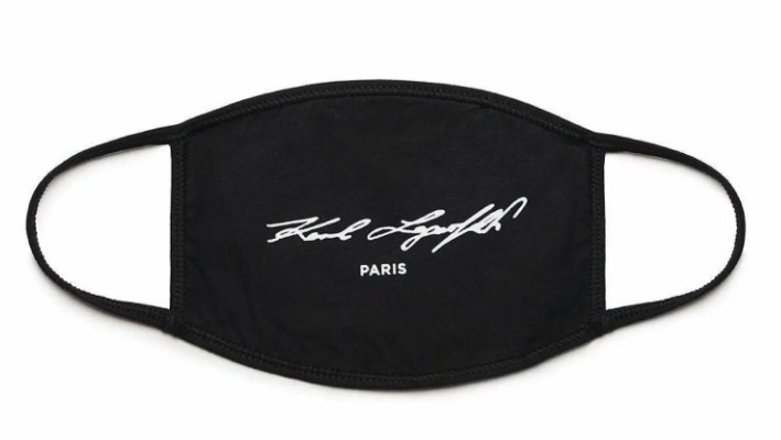 [S] KARL LAGERFELD LM1M8007-MULTI 3-PACK REVERSIBLE MASK, BLACK, 782212733968 (SKL210)