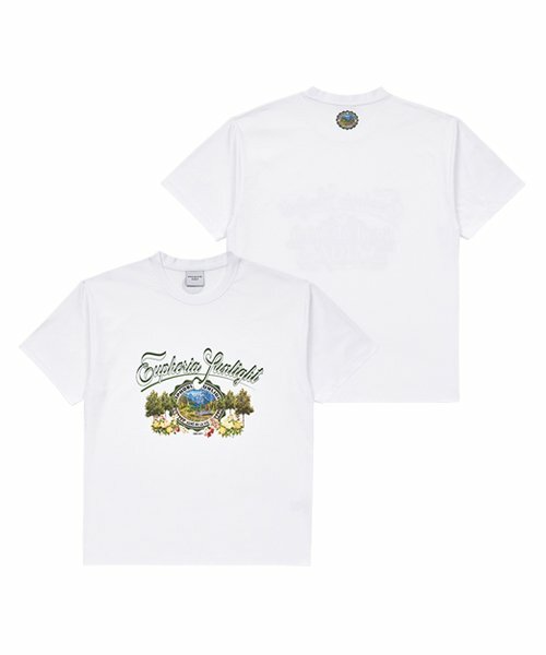 ACME DE LA VIE GREENERY ARTWORK 基本款 短袖 白 ADLV-22SS-SSAGRA-WHT
