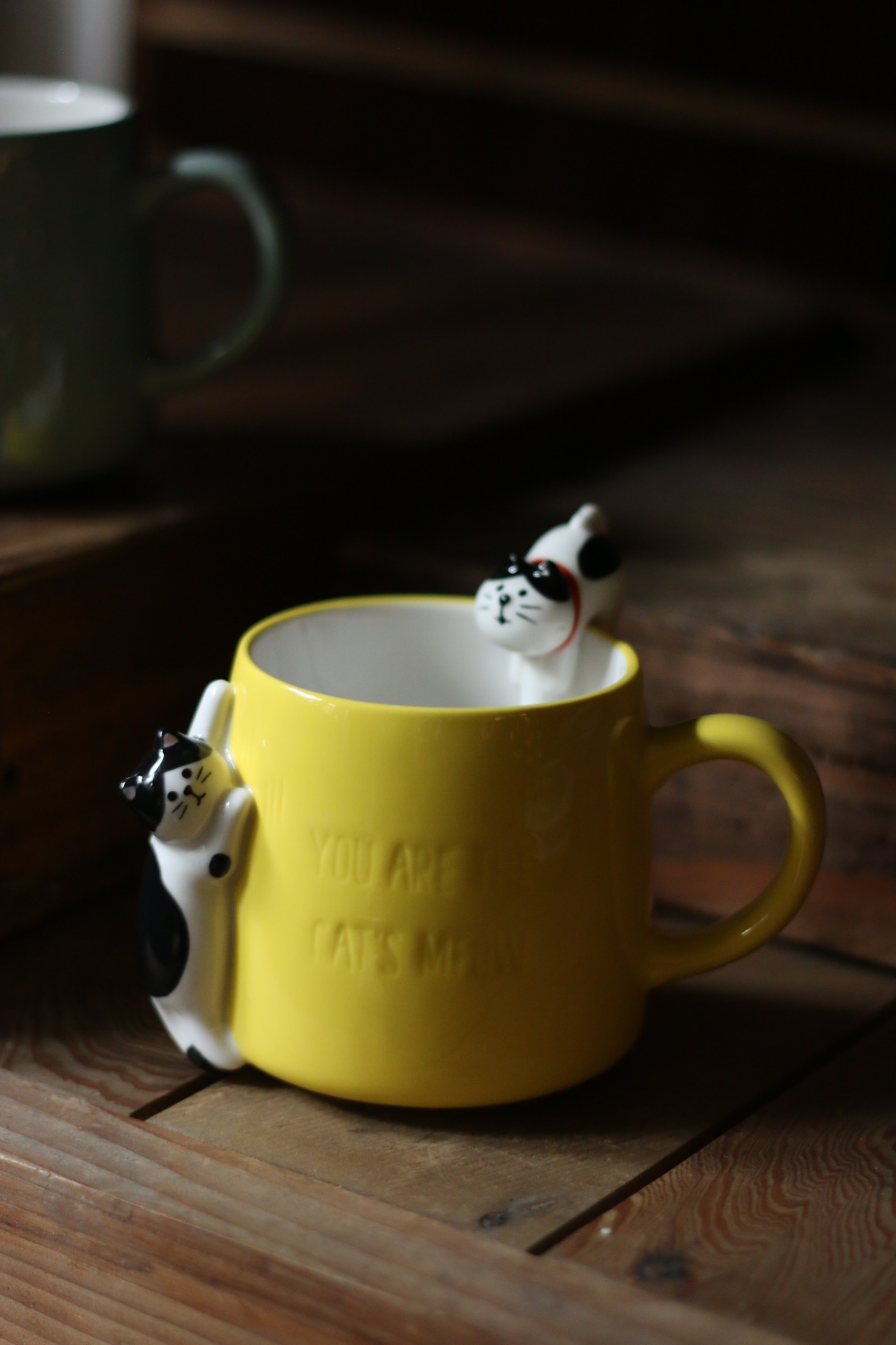 DECOLE 杯緣子貓 馬克杯 300ml