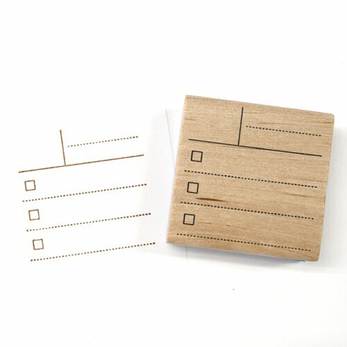 計劃 手帳專用系列 木頭印章｜日本KODOMO NO KAO