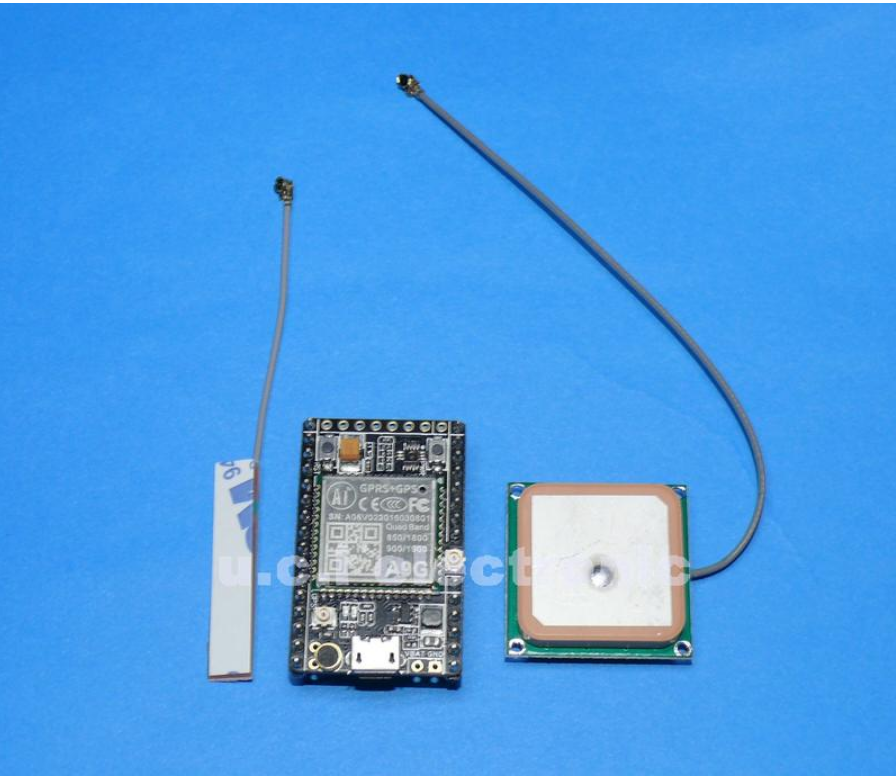 【UCI電子】(10-13) GSM GPRS+GPS BDS開發板A9G開發板 短信 語音 無線資料傳輸+定位