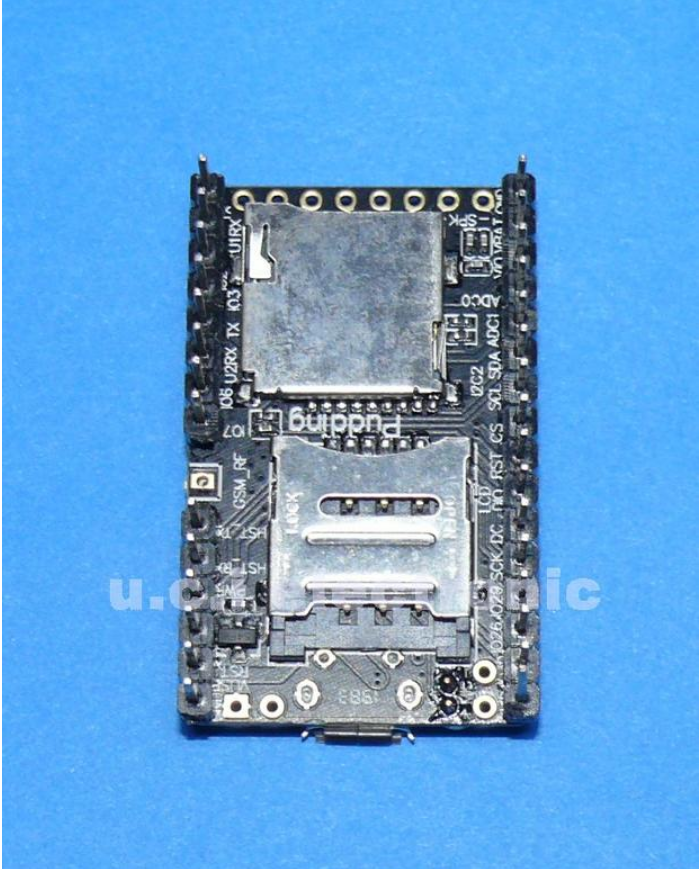 【UCI電子】(10-13) GSM GPRS+GPS BDS開發板A9G開發板 短信 語音 無線資料傳輸+定位