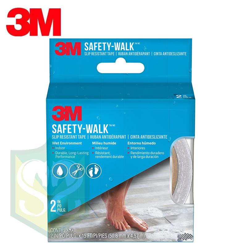 3M - SafetyWalkTub & Shower Tread(Clear)