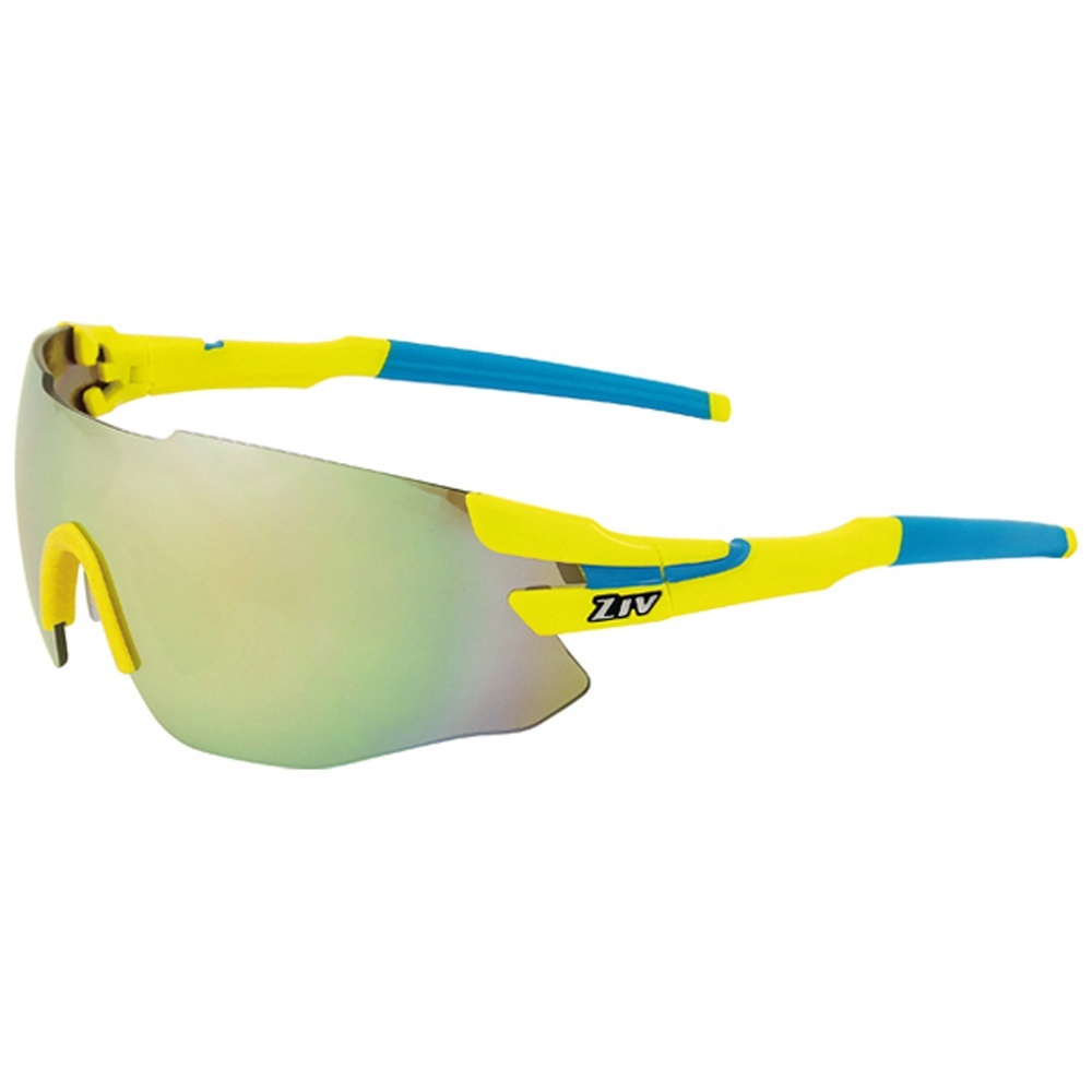 【ZIV】B108 038#74 運動太陽眼鏡 (亮黃框/黃多層鍍膜) ZIV1系列