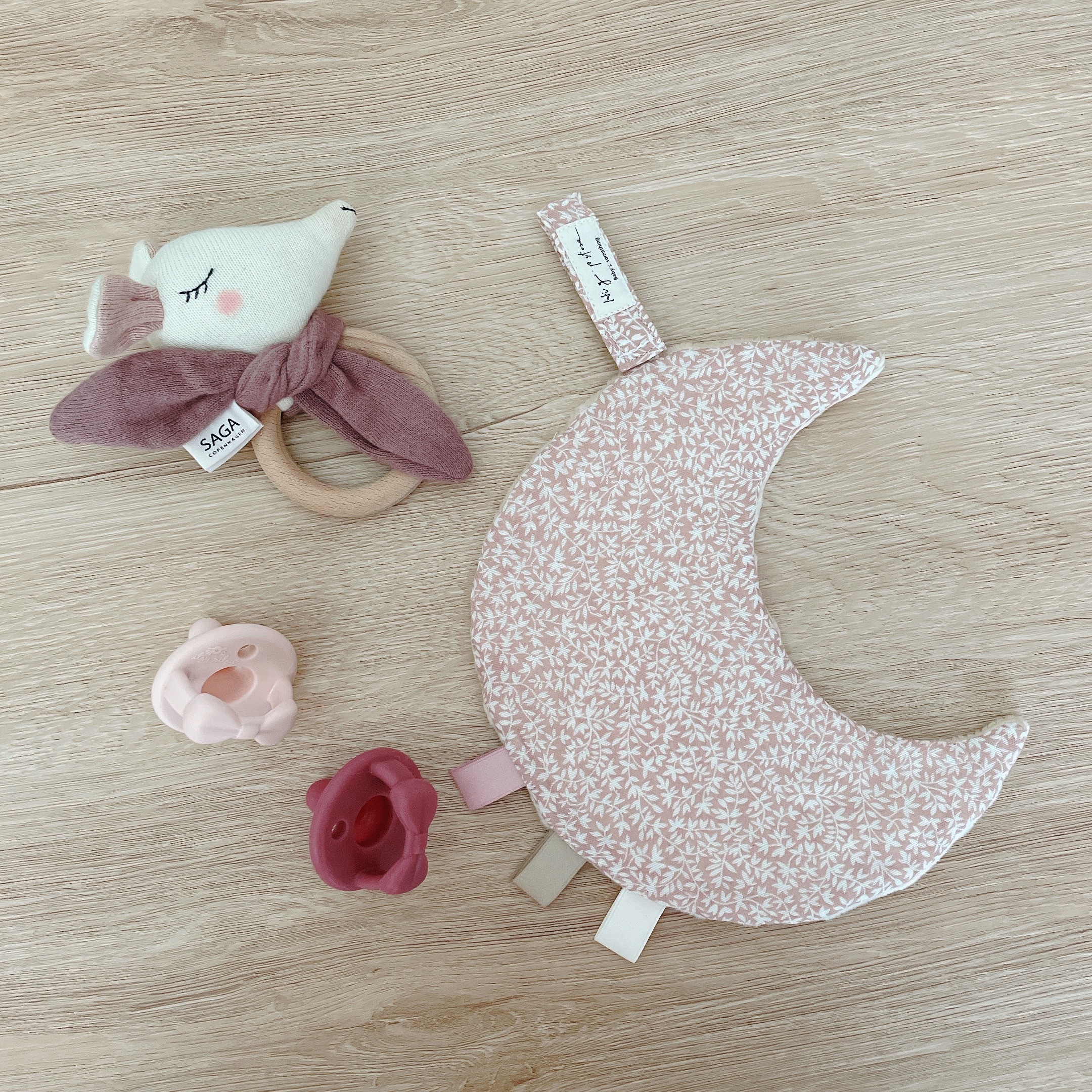 Hi Y.P store-月光安撫巾-沉靜粉花藤