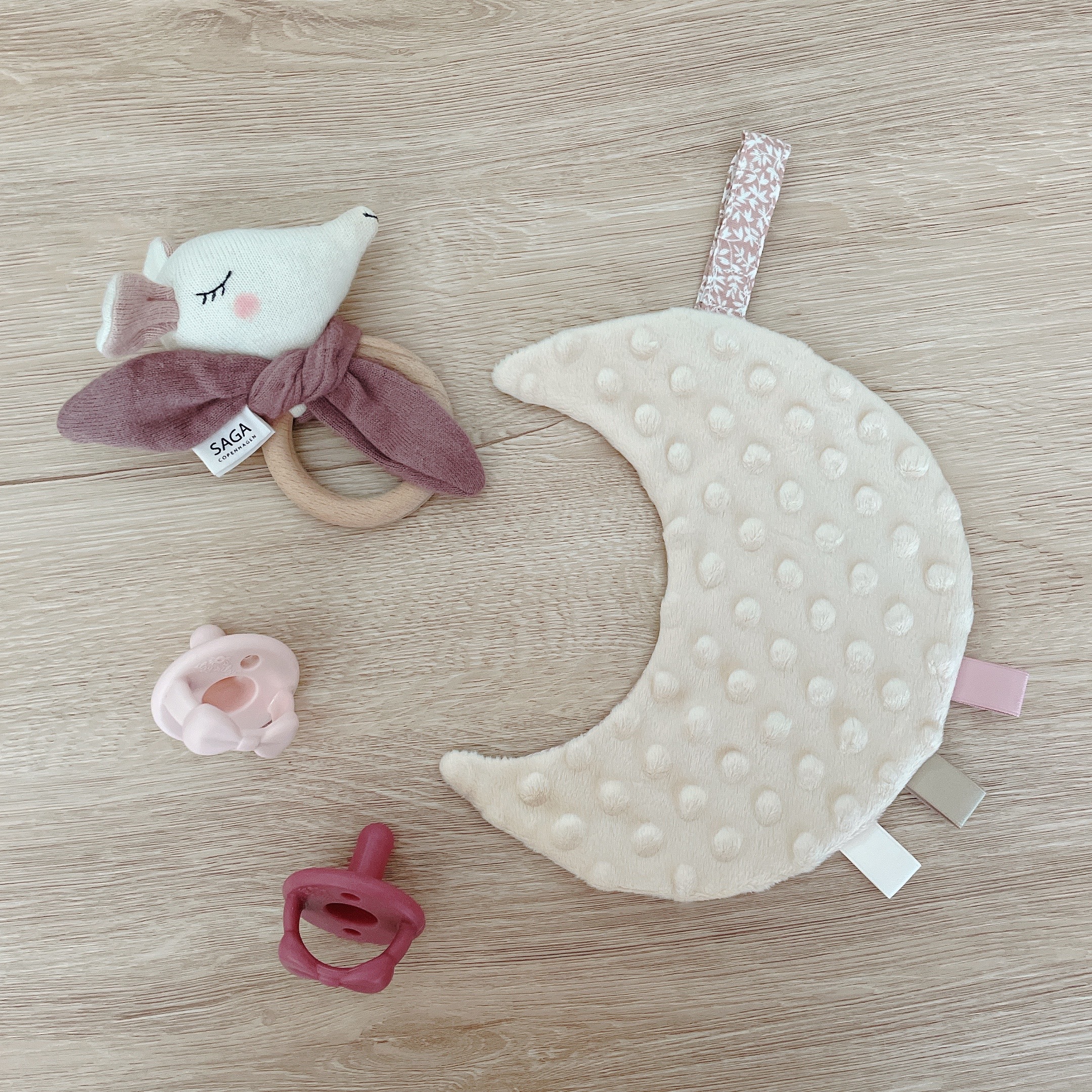 Hi Y.P store-月光安撫巾-沉靜粉花藤