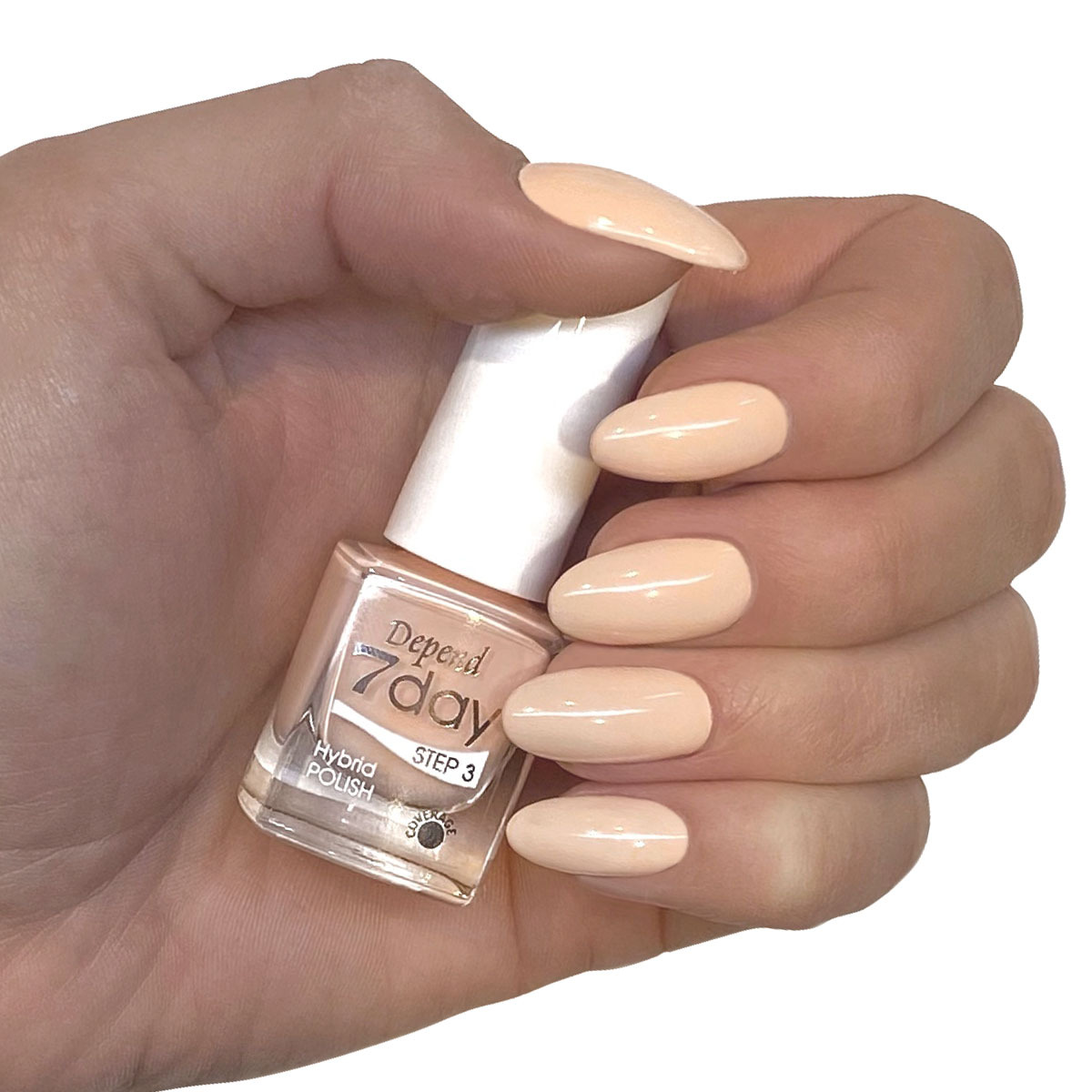 7day 仿GEL甲快乾甲油 7261 Breakfast With Hepburn 輕柔三文魚橘色 (不透明)