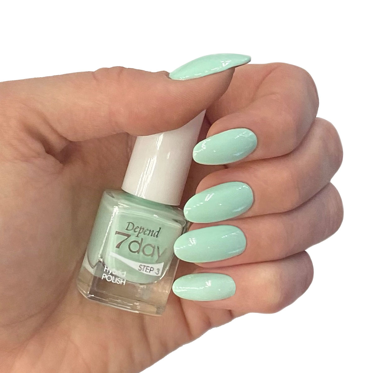 7day 仿GEL甲快乾甲油 7260 Drop Dead Gorgeous 活潑鮮粉綠色(不透明)