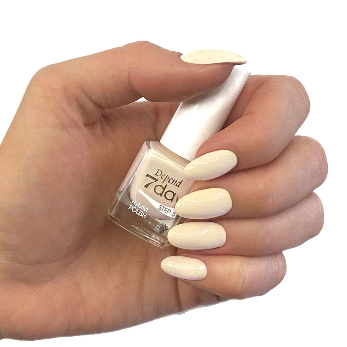 7day 仿GEL甲快乾甲油 7259 Steal the Look 淡雅淺米黃色 (不透明)