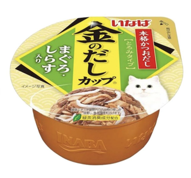 INABA 金湯杯系列- 吞拿魚‧白飯魚 70G [IMC-134]