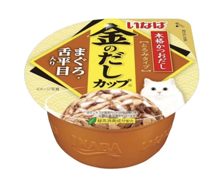 INABA 金湯杯系列- 吞拿魚 + 龍俐魚啫喱 70g [IMC-137 ]