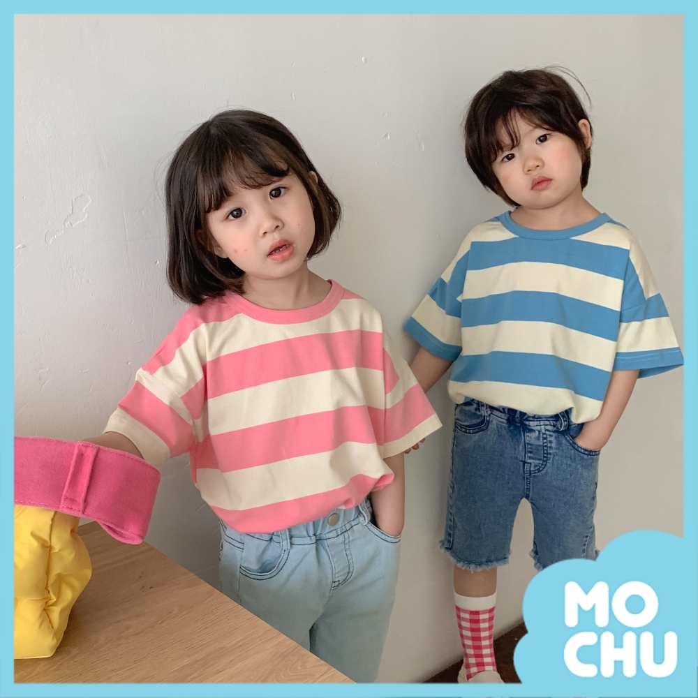 條紋水手短袖上衣(兩色)