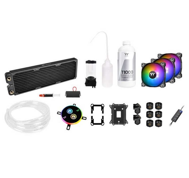 米特3C數位–曜越 Pacific C240/C360 DDC軟管水冷組合包/CL-W249-CU12SW-A/CL-W253-CU12SW-A