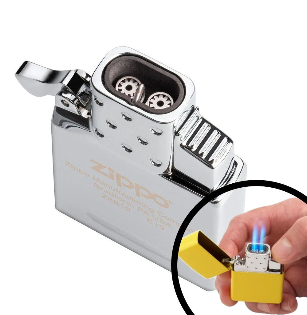 Zippo Lighter Butane Lighter Insert - Double Torch 6582