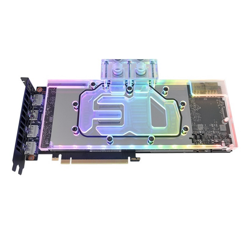 米特3C數位–曜越 Pacific V-RTX 2070 Super Plus (ASUS Turbo)透明顯卡水冷頭/CL-W278-CU00SW-A