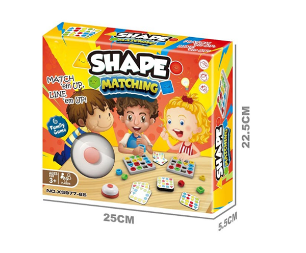 現貨區 啟蒙形狀顏色認知配對遊戲 XS977