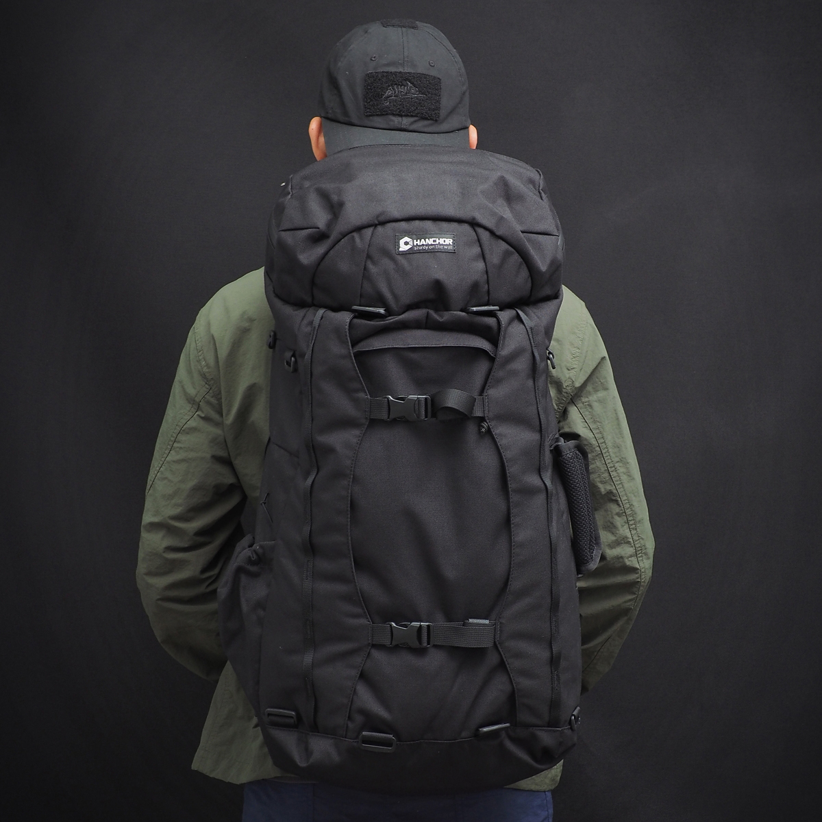 HANCHOR Breccia 旅行背包 黑