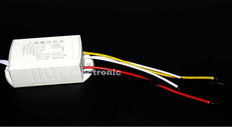 【UCI電子】(L-13) 人體感應開關紅外線感應模塊智能延時感應器大功率LED110V工程款