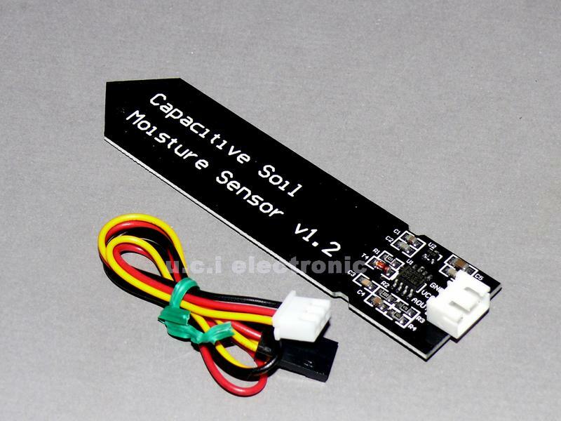 【UCI電子】(13-11) 土壤濕度感測器 溼度 電容式 土壤濕度 傳感器 不易腐蝕 寬電壓工作 送線