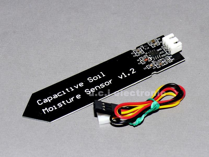 【UCI電子】(13-11) 土壤濕度感測器 溼度 電容式 土壤濕度 傳感器 不易腐蝕 寬電壓工作 送線
