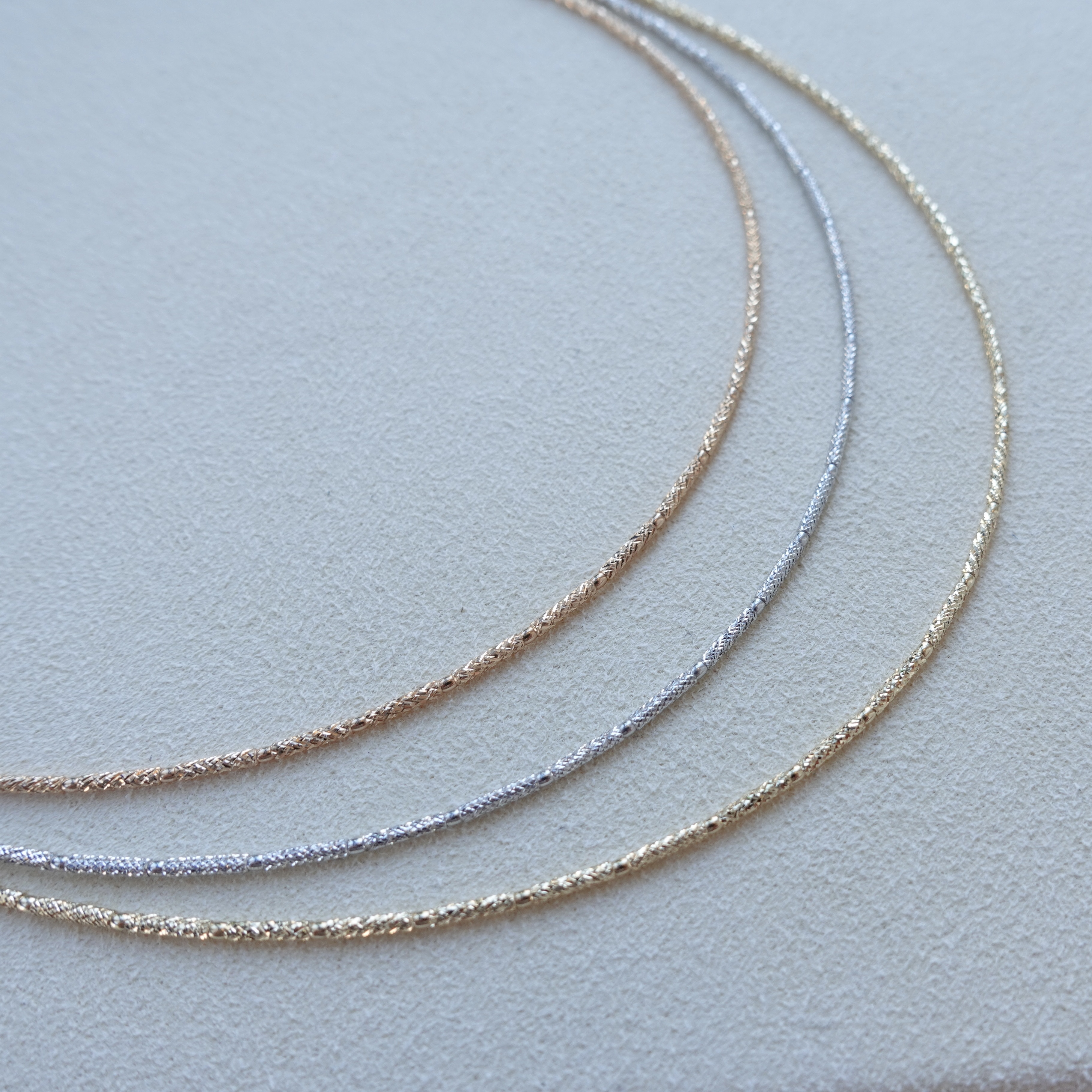 18K金日本製項圈-粗款