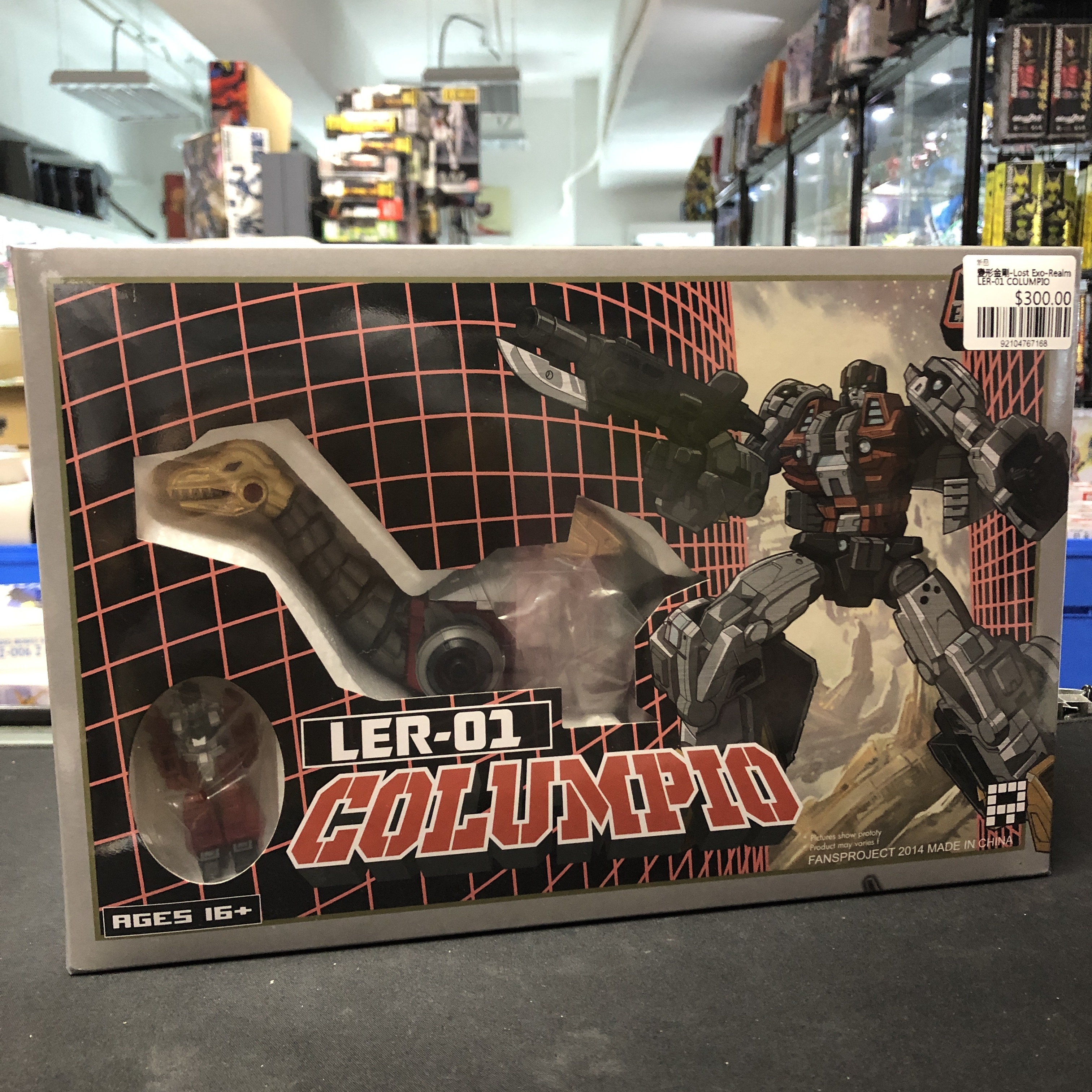 寄賣 變形金剛-Lost Exo-Realm LER-01 COLUMPIO
