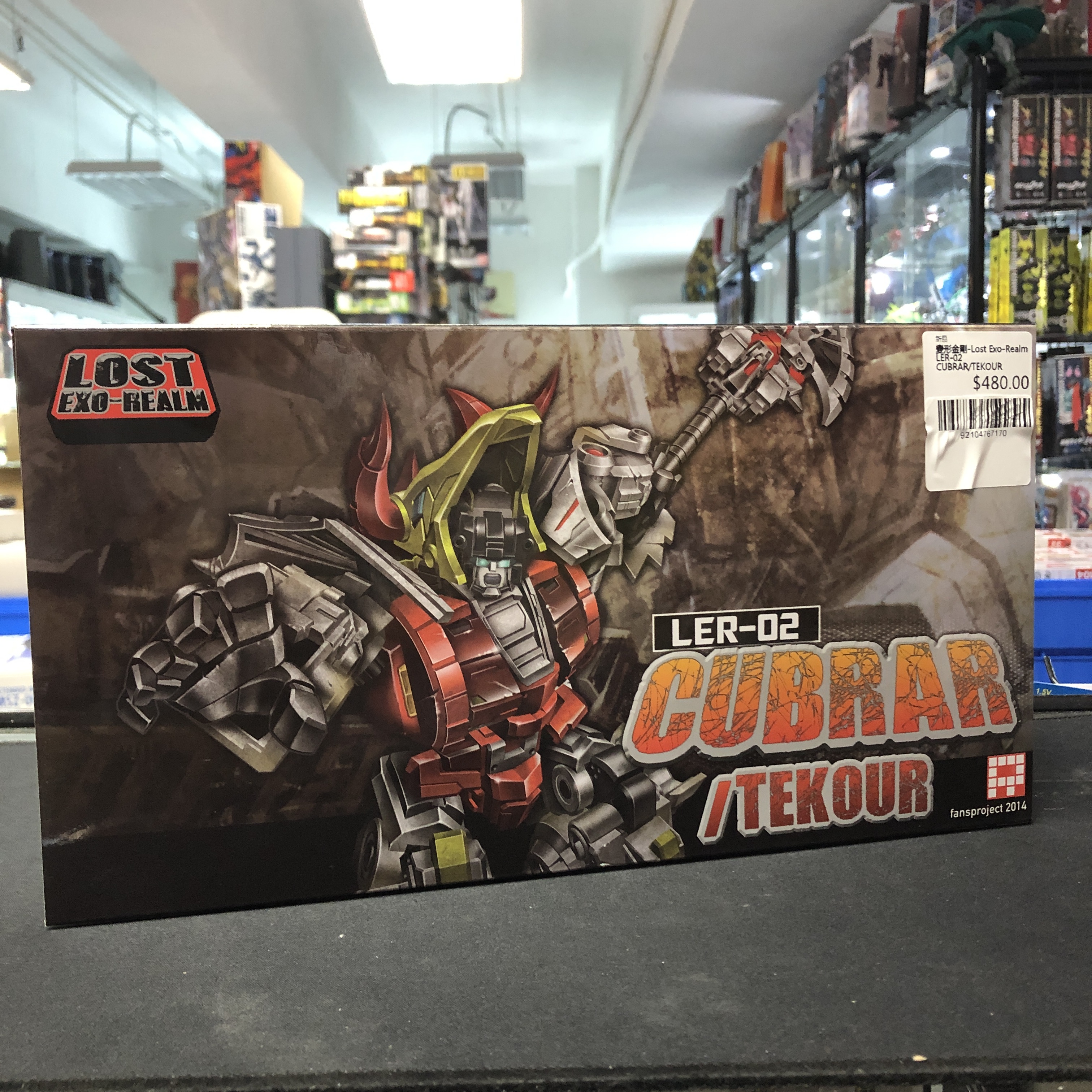 寄賣 變形金剛-Lost Exo-Realm LER-02 CUBRAR/TEKOUR