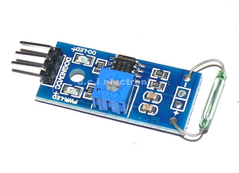 【UCI電子】(12-9) 簧管傳感器模塊 磁控管模塊 幹簧管開關 磁控開關 磁簧